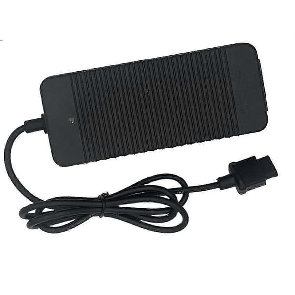 KQi 2 KQi 3 Lader for El-sparkesykkel 53.5V 2A Strømadapter for EU Litiumbatteri Musta