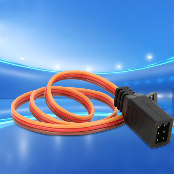 5 st JR Han till Hona Y-formad Förlängningskabel RC-kontakt Trefärgad PVC-ledning 30CM 22AWGBrun Röd Orange