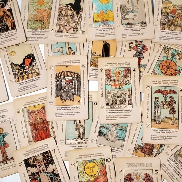 【BEMS】Meaning Tarot Cards Compatible with Beginners Tarot, Keywords Antiqued Tarot Deck