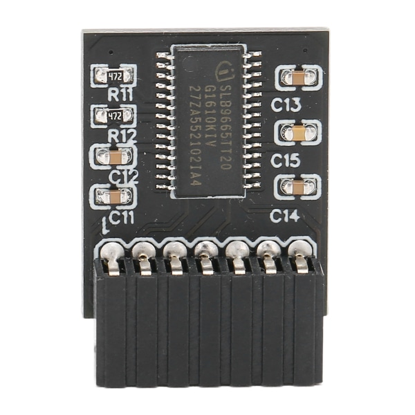 TIMH TPM 2.0 krypteringssikkerhetsmodul 14-pinners LPC-grensesnitt fjernkort krypteringssikkerhetsmodul for ASUS 14-pinners LPC Tpm 2.0