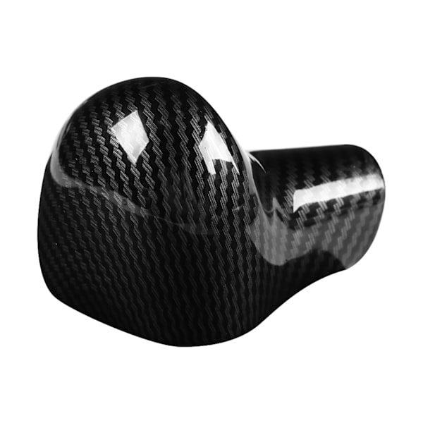 Carbon Fiber Style Interiör Shift Knop Cover Trim Passar för S6/S7 A6L A5 A7 A4L Q7 Q5