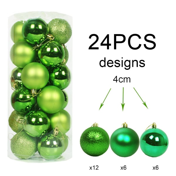 【BEMS】Christmas Tree Ornament - Fruit Green 4CM