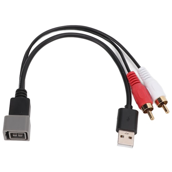 Bilradioadapterkabel MP3-ingång Ljudkonvertering Extrakabelbyte för Nissan