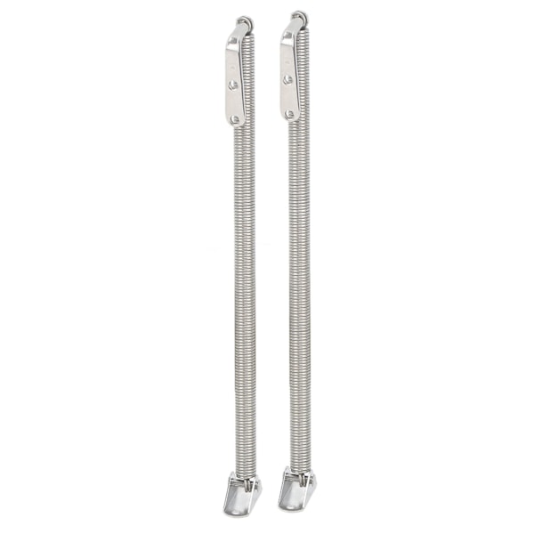 2 stk Båtluke Støtfjær Rustfritt Stål Justerer Porthull Dørlås Fjær for Yachter Campere 225x15mm
