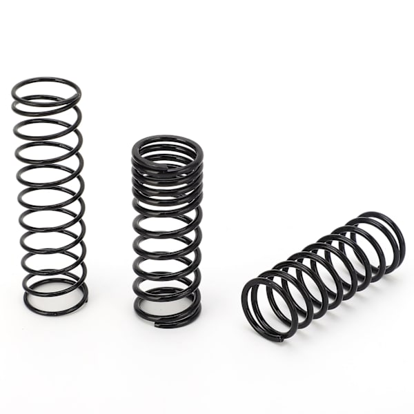 3 stk. opgraderingspedalfjedersæt metal sort høj styrke til LOGITECH G25 G27 G29 G920 Racing Wheel