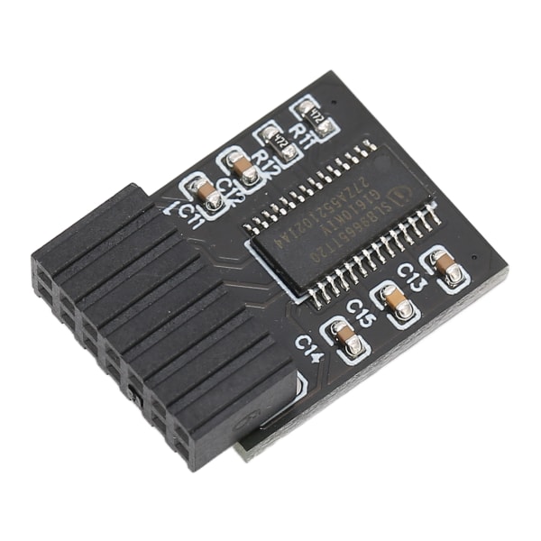 TIMH TPM 2.0 krypteringssikkerhetsmodul 14-pinners LPC-grensesnitt fjernkort krypteringssikkerhetsmodul for ASUS 14-pinners LPC Tpm 2.0