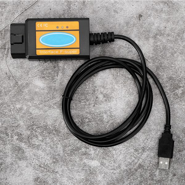 USB-auton diagnostiikkatyökalu Autoskanneri Vikakoodinlukijakaapeli Sopii Fordiin