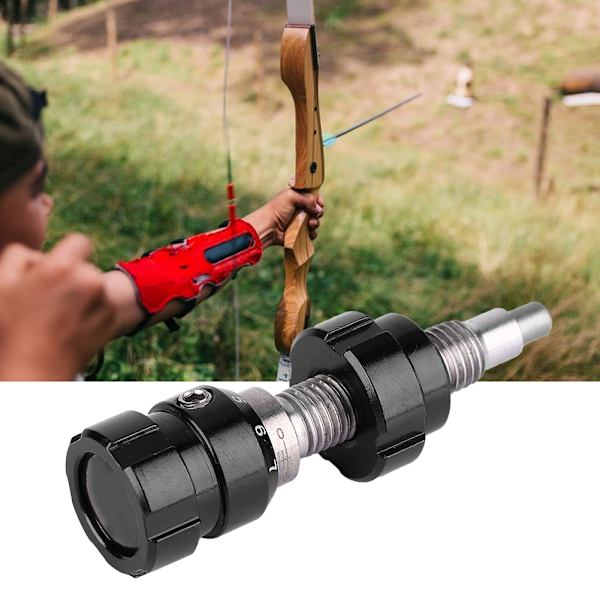 Plunger-sider for bue, rustfritt stål, rekurbue-tilbehør (svart)