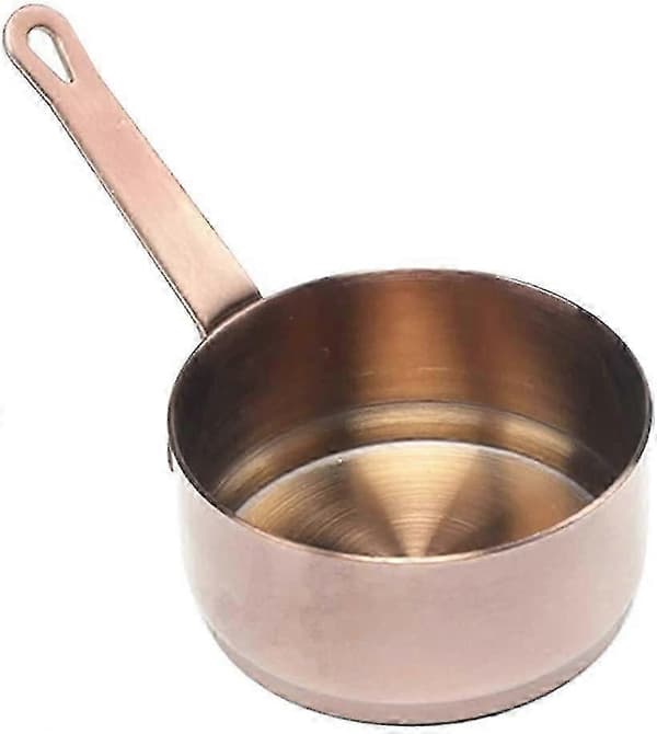 Kasserolle i rustfrit stål Non-stick kasserolle Mælkepande Minikasserolle Induktion S05