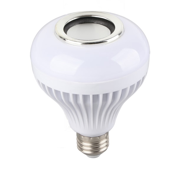 Bluetooth Music Bulb RGBW Color E26 Base Fjärrkontroll Högtalare LED-lampa för Bar Sovrum Restaurang 100‑240V /