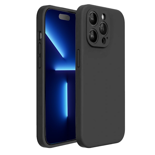 【BEMS】Compatible with iPhone 13 Pro Matte Black Case - With Camera Protection