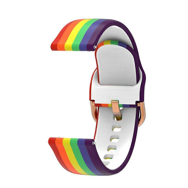 【BEMS】20mm Universal Rainbow Silikoneurrem Not Specified