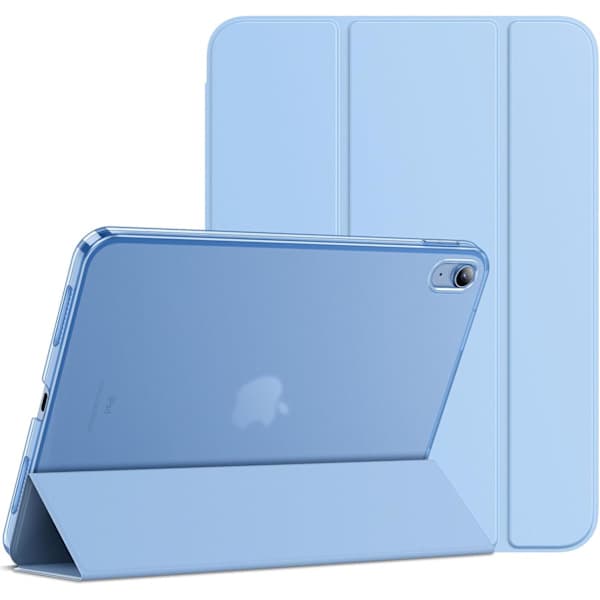 Case for iPad (A16) 11th/10th Generation (2025/2022), Slim Stand Hard Back Case Auto ke/Sleep Function Blå