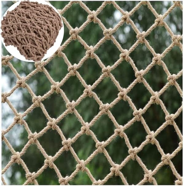 【BEMS】Rebnet Trappenet Børnesikkerhedsnet Balkonsikkerhedsnet Anti (1X2m) B