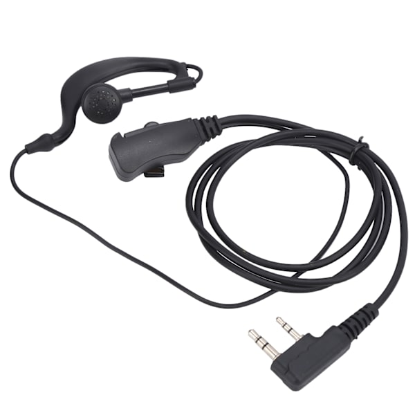 Walkie Talkie-öronsnäcka K Huvudheadsetklämma Hörlurar för BAOFENG UV3R PLUS UV5R UV5RA UV5RB UV5RD