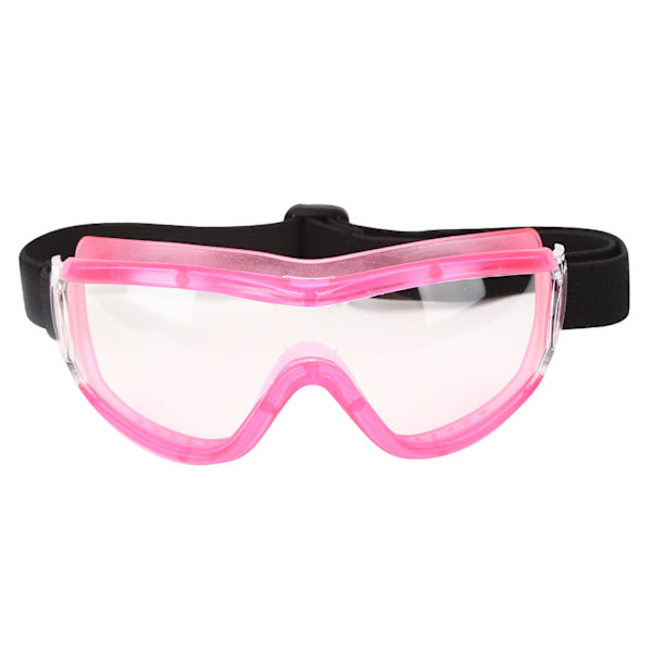 AntiSpittle Skyddsglasögon för Barn - Transparenta Utomhusskyddsglasögon (Rosa)