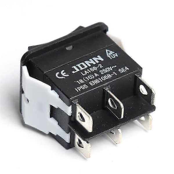 【BEMS】JDNN LA158-2 10A 250V Double Reset Waterproof Electrical Control Switch