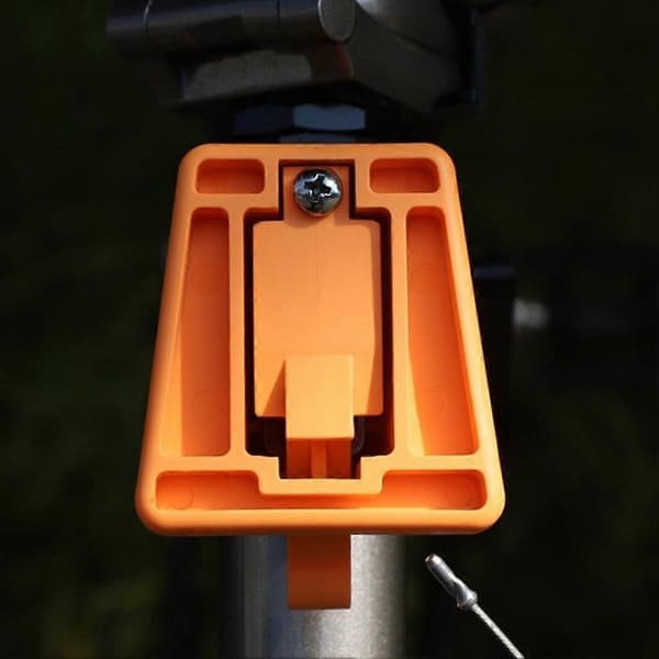 Letvægts frontbagagebærerblok blå til Brompton, korrosionsbestandig bagagebærer til foldecykel