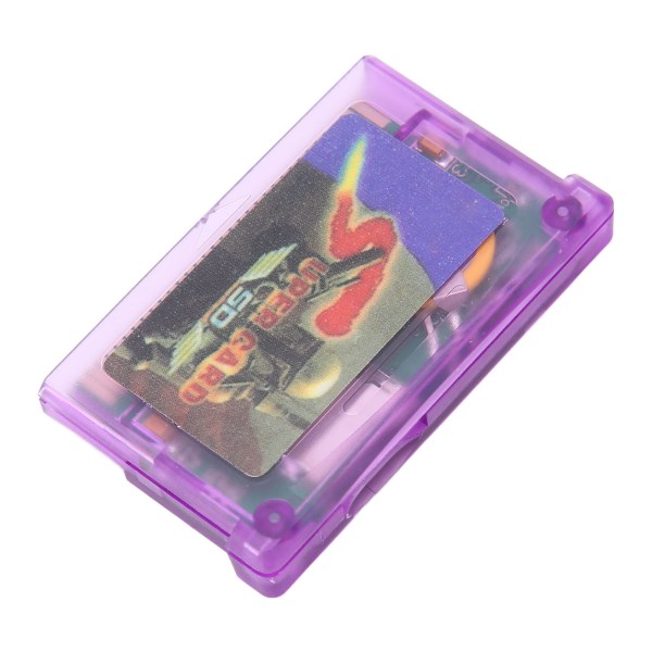 Videospel Minneskort för GBA SP för GBM Burning Card Game Flashcards Mini Super Card Support Minneskort ++