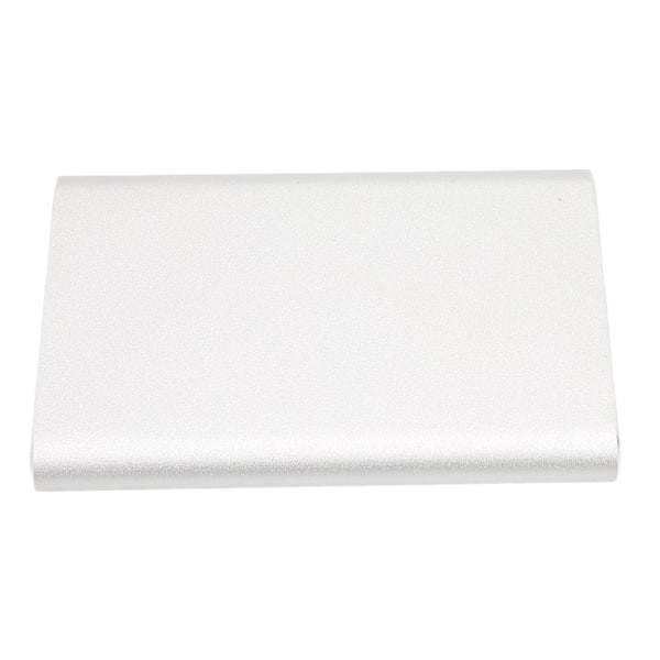 Ekstern harddisk med høy hastighet USB3.0 Ultra tynn CNC-bearbeiding Bærbar ekstern HDD for datamaskiner TV-er mobiltelefoner Argent Blanc 500 GB
