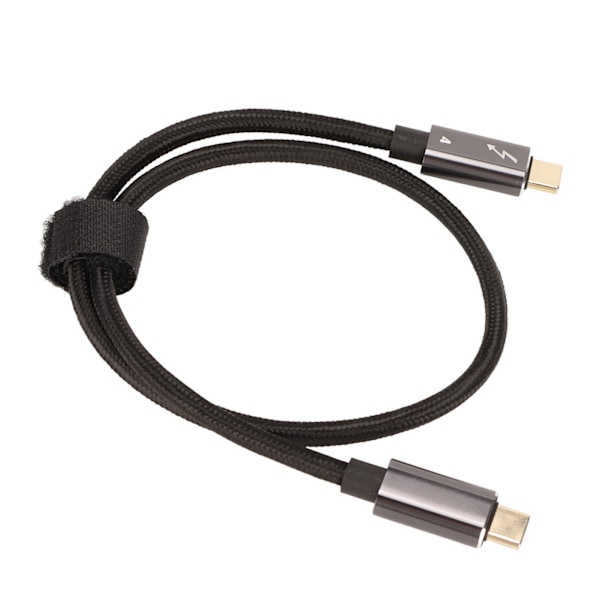 USB 4.0-kabel 8K HD 40 Gbps PD 100W Typ C till Typ C Snabbladdningskabel för Telefon Bärbar dator Surfplatta 50 cm