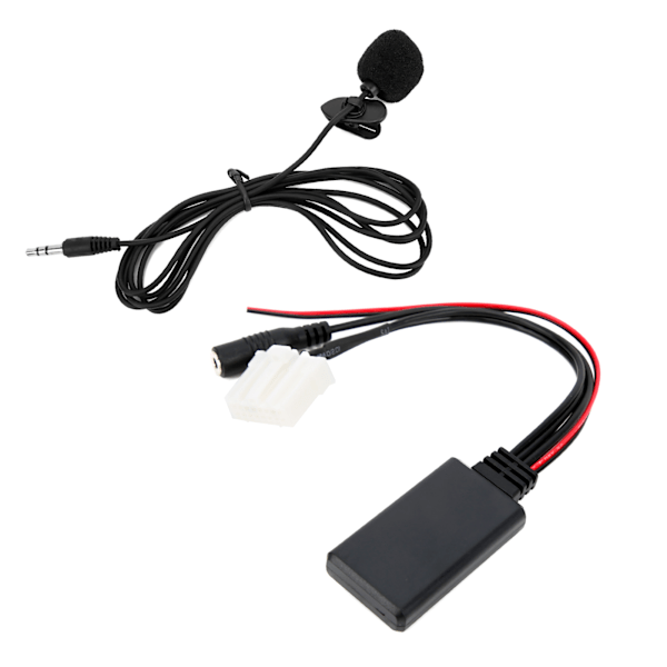 Mikrofonadapter Auxiliary Audio Wire Bluetooth 5.0 150cm Lengde Erstatning for Mazda 2/ 3/ 5/ 6