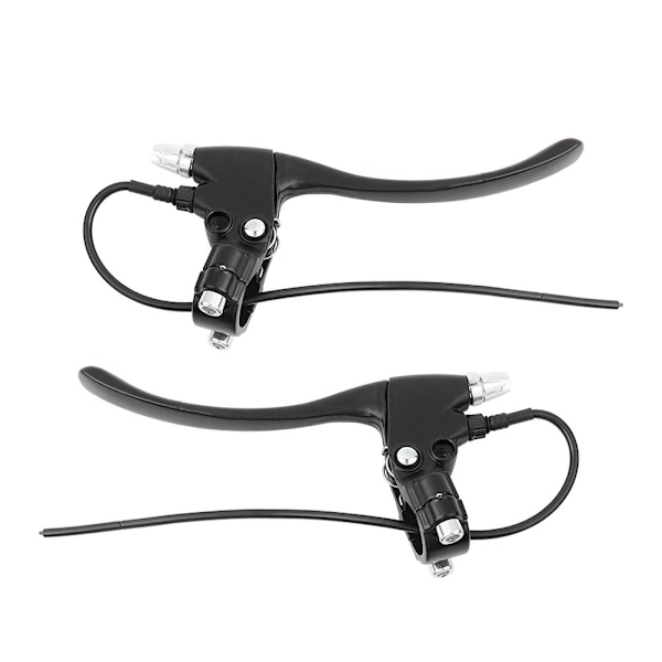 1 Par Elcykel E-cykel Bakbroms Spak Handtag Grepp Montering (Svart)