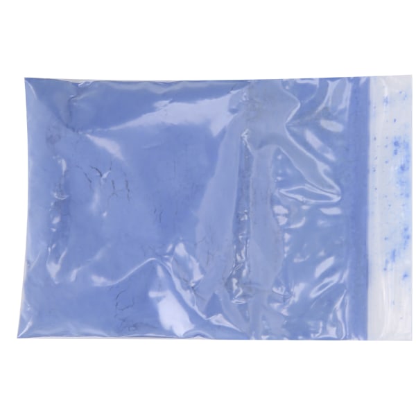 10g termokromisk pulver 31 ℃ varmefølsomt DIY-fargeskiftende pigmentpulver lys blå til lys oransje ++/