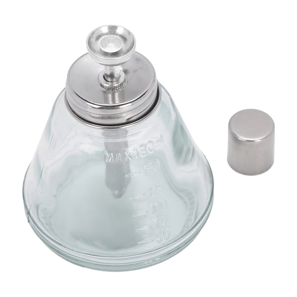 TIMH Press Type Liquid Pump Dispenser Neglelakfjerner Genopfyldelig flaske 180 ml (aluminiumskerne)