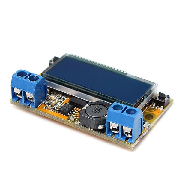 Ny DC-DC justerbar stepdown-strømforsyningsmodul Spenning Strøm LCD-displaykabinett clearance