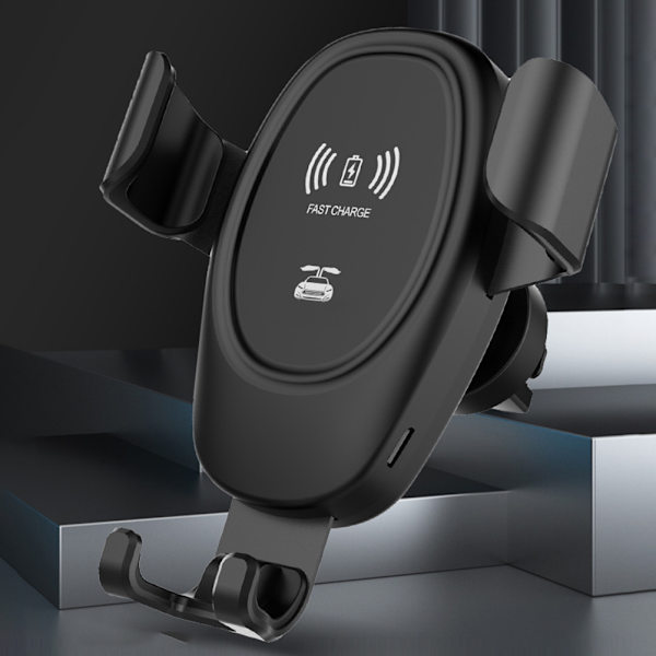 Trådløs billader Telefonholder Trådløs biltelefonholder Lader 10W Hurtiglading Luftventil Biltelefonholder