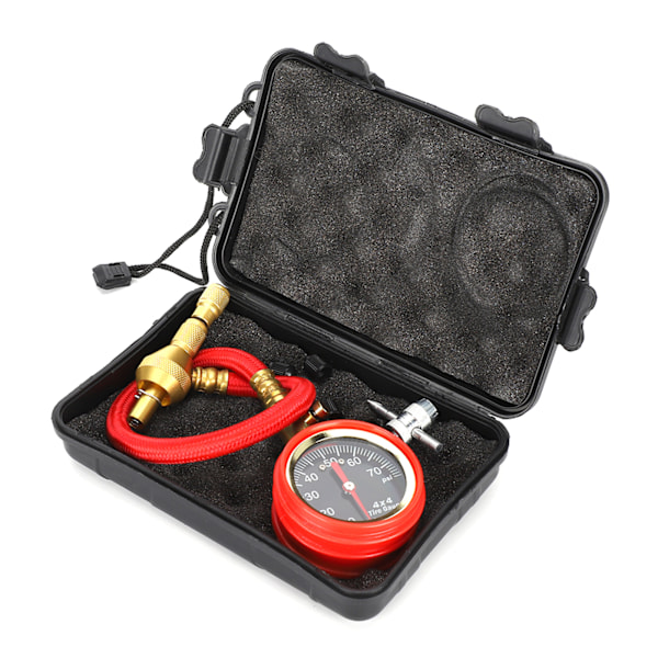 0‑70Psi Pointer Däcktrycksmätare Hög noggrannhet Dial Meter Däcktestare Bilmontering