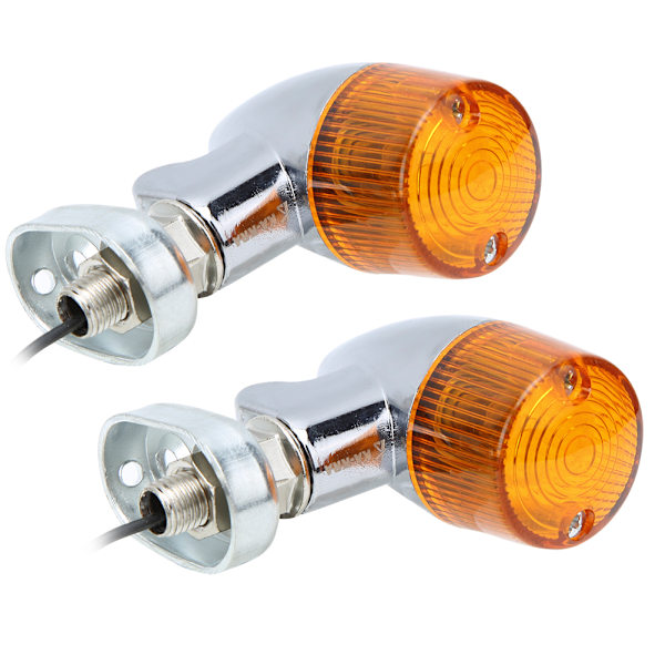 2 stk Motorsykkel Blinklys Indikatorlampe Modifisering av blinklys