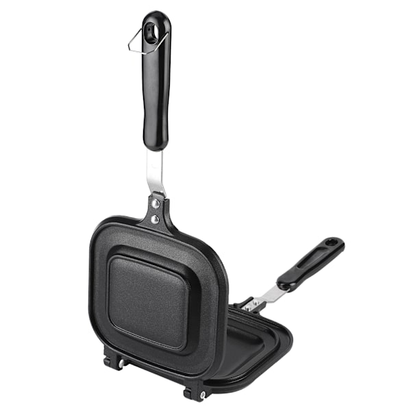 2-i-1 Nonstick Dobbeltsidig Stekepanne og Sandwichtoaster