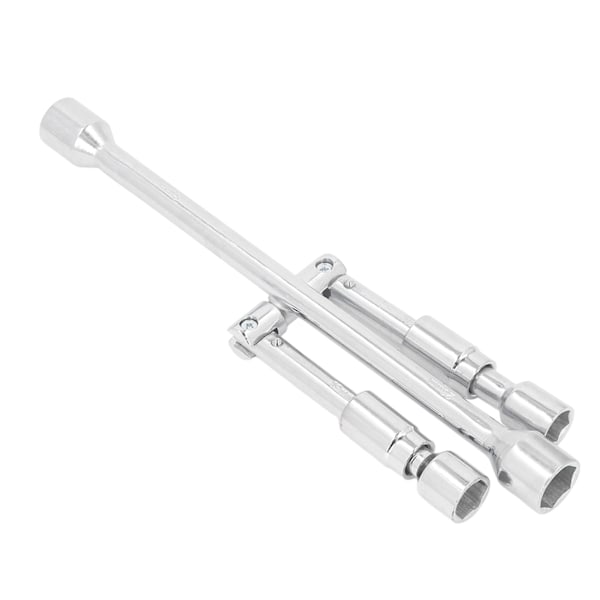Folding Lug Wrench 14in 4-veis Dekk Kryss Sammenleggbar Hjul Mutter Nøkkel for Bil Lastebil SUV
