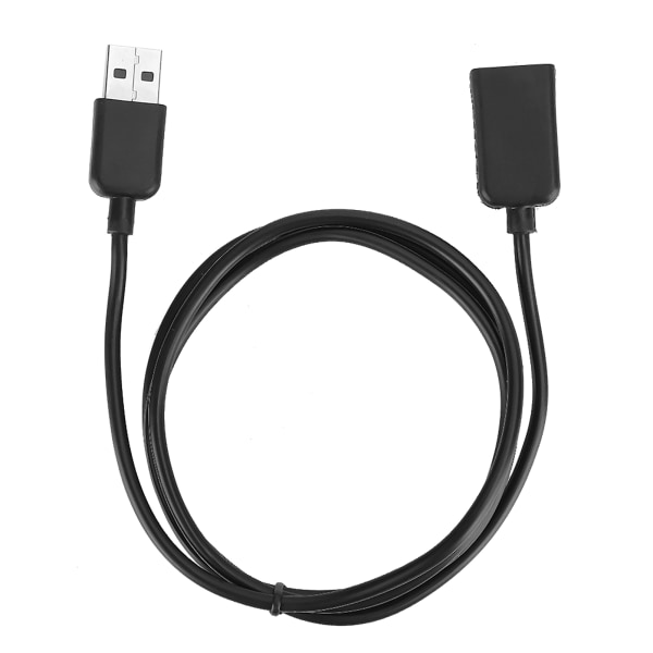 5i Gummi TPE Soft Wire Sort Letvægts Smart Armbånd USB Ladekabel Ur Oplader til Huawei 4++