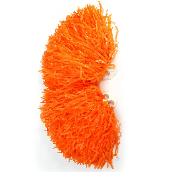 Cheerleader Pom Poms Hold-Squad Cheer Sports Party Dance Brugbare Tilbehør (orange)