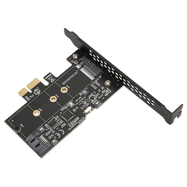 PCIE - SATA -laajennuskortti 6Gbps PCIE - SATA3.0 M2 NGFF -laajennuskorttisovitin WinXP:lle Win7 8 10 11:lle Linuxille M2 SATA -nousukortti
