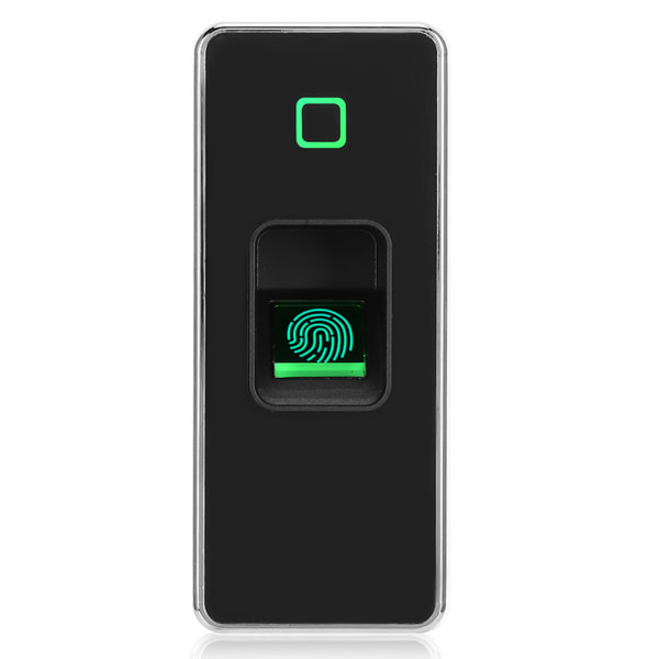 Metalltilgangskontroller 125KHZ RFID-kortleser Vanntett fingeravtrykk døråpner//+