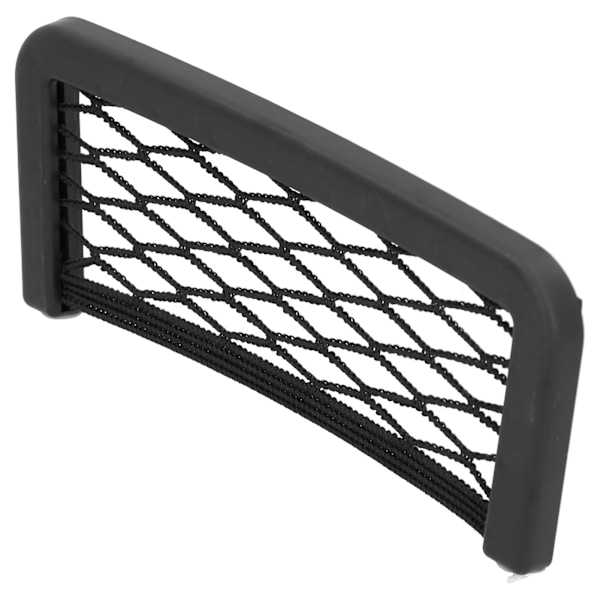 Universal Car Mesh lagringsorganisator Mobiltelefon Små föremål Gadgethållare BiltillbehörSmå 5,7 x 3,5 x 0,4 tum