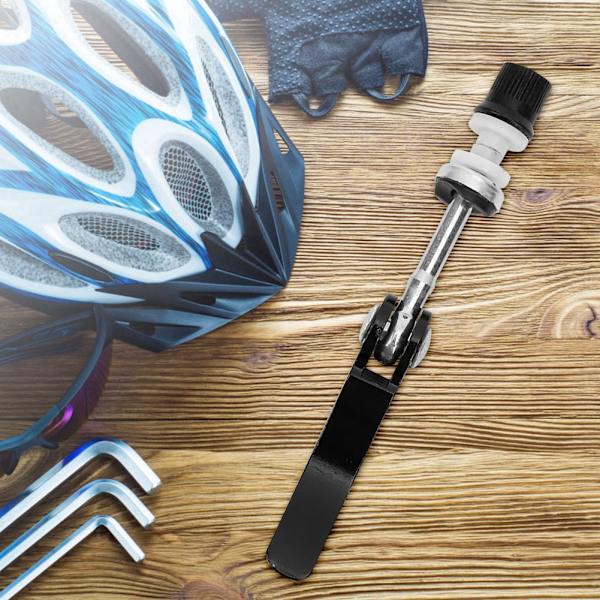 Snabbkoppling Sadelstolpsklämma i Aluminiumlegering för Mountainbike Svart