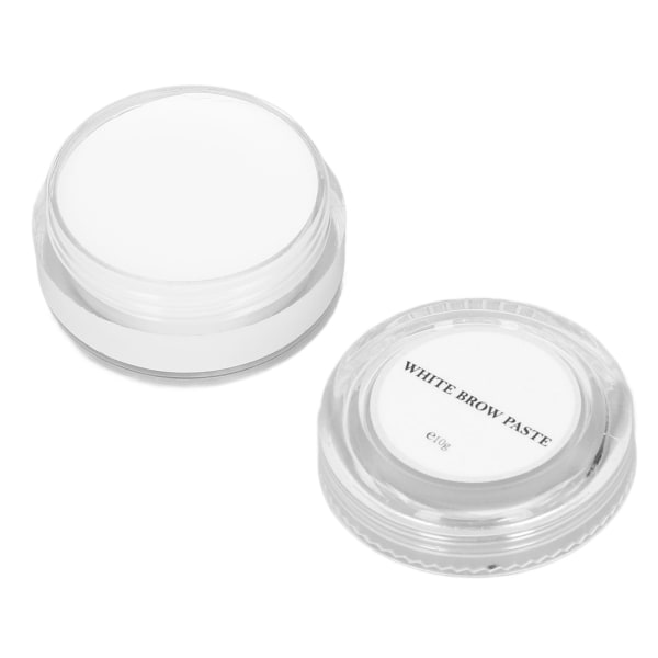 Mapping Brow Paste White 10g Tvättbar ögonbrynsmapping Paste för Permanent Makeup Ögonbryn