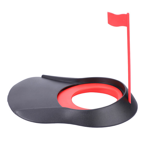 Puttauskuppi Reiän Putteri Harjoittelu Trainer Apulainen Lippu 1Set Golfille Sisä- / Ulkokäyttöön Punainen B