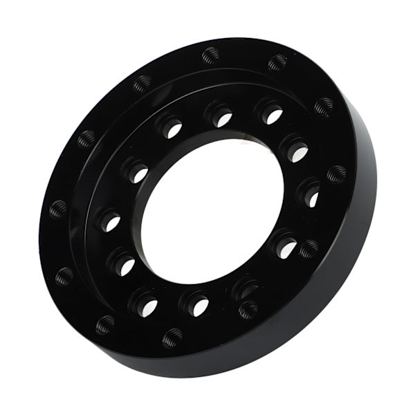 Rattadapter Svart platta CNC aluminiumlegering för Logitech G25 G27 G29 G920 13 14in Ratt 73mm/2.87in