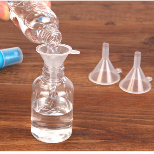 Hajuvesisuppilo muovisuppilo läpinäkyvä väri++/