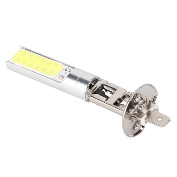 Auto Vit H1 12V 7.5W LED-lampa 6000K Glödlampor Körning Dimljus Huvudljuslampa