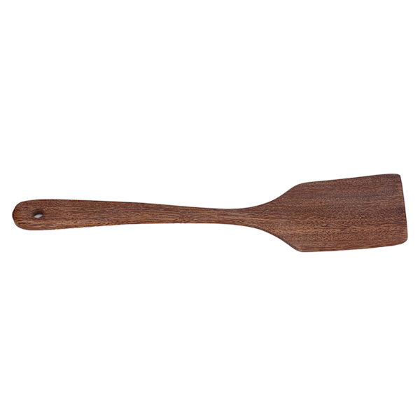 Elegant Letvægts Træskovl med Ophængningshul - Perfekt Køkken Madlavningsgave (33,5 cm Lang)