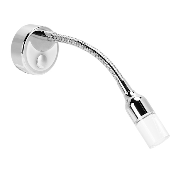 RV Läsljus 360° Rotation Touch Switch 3000K 173LM 3W DC12V LED Nattdekorativ belysning för Yachts Båtar