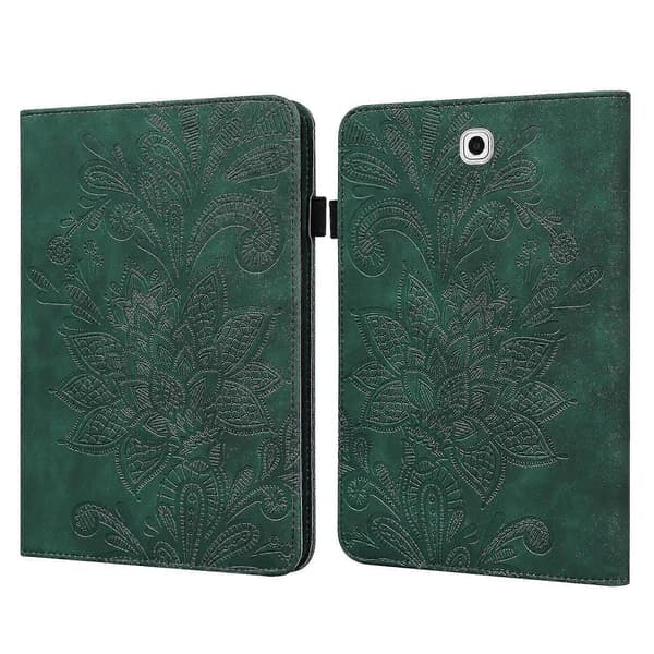Læderetui til Samsung Galaxy Tab S2 9.7 T810 / T815 -JA Green