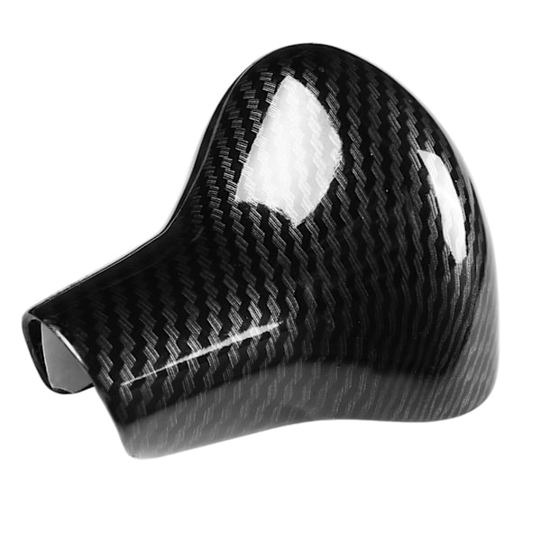 Carbon Fiber Style Interiör Shift Knop Cover Trim Passar för S6/S7 A6L A5 A7 A4L Q7 Q5